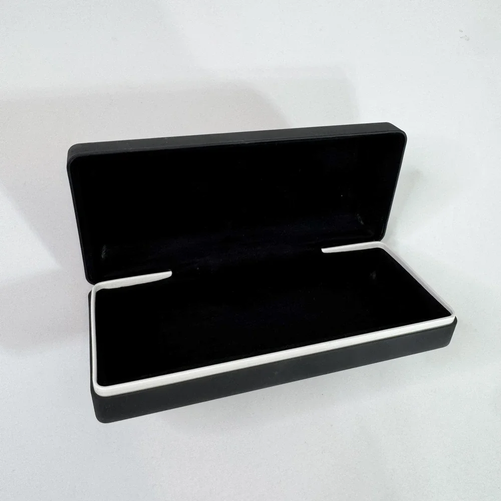 Givenchy Paris Eyeglasses Sunglasses Hard Case Black Logo Protective Case Only